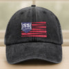 Custom Name For Baseball Player Washed Denim Baseball Cap TH10 894021