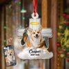 Custom Dog Memorial Photo Dog In Heaven Acrylic Ornament CH07 896636