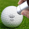 Personalized Funny Easily Distracted By Golf Ball Stamp Box, Golf Ball Marker LM32 897675