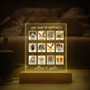 Custom Photo One Year Together Personalized Acrylic Plaque LED Night Light Anniversary Gift HA75 920098
