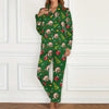 Custom Dog Photo Ho Ho Ho Pajamas Funny Christmas Gift For Dog Lovers CH07 896296