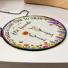 If Friends Were Flowers, I'd Pick You - Personalized Stained Glass Suncatcher HA75 892920