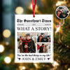 Custom Photo The Sweetheart Times Acrylic Ornament Christmas Gift For Couples HO82 894852