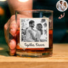 Custom Couple Photo Whiskey Glass Valentine Gift,  Anniversary Gift HA75 898922