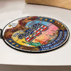 Custom Family Name American Eagle 250 Years Of Freedom Stained Glass Suncatcher LM32 899281