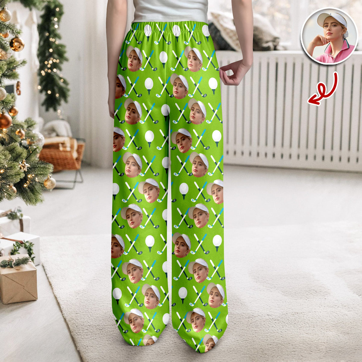 Custom Face Personalized Golf Sweatpants Gift For Golfer, Golf Lovers HA75 898560