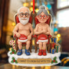 Custom Name  I Want To Grow With You, Personalized Funny Couple 2D Acrylic Ornament HO82 900280