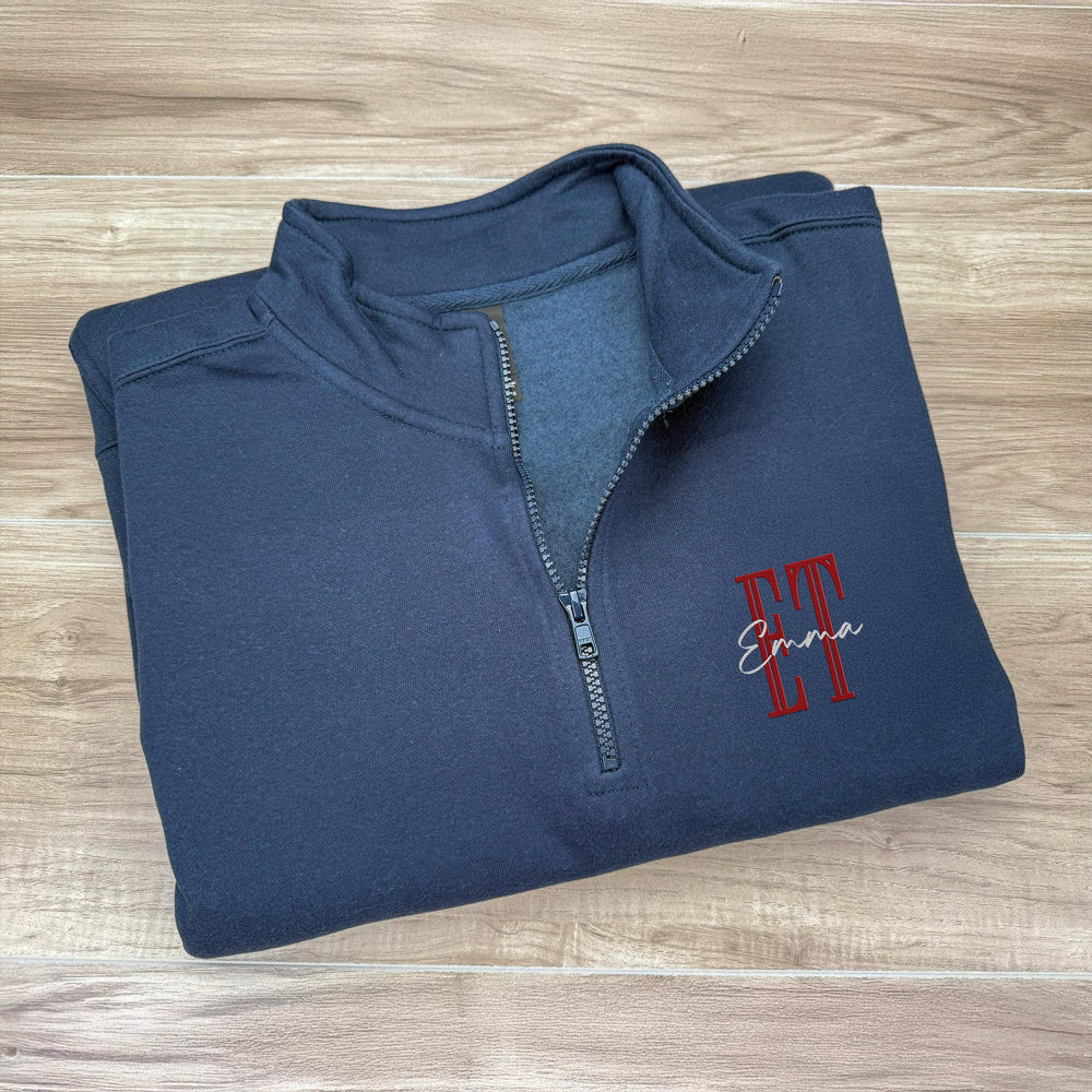 Personalized Nurse Job Title Quarter Zip Sweatshirt Gift For Nurse LM32 899125