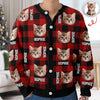 Custom Dog Cat Face Photo And Name Ugly Cardigan For Dog/Cat Lover TH10 896345