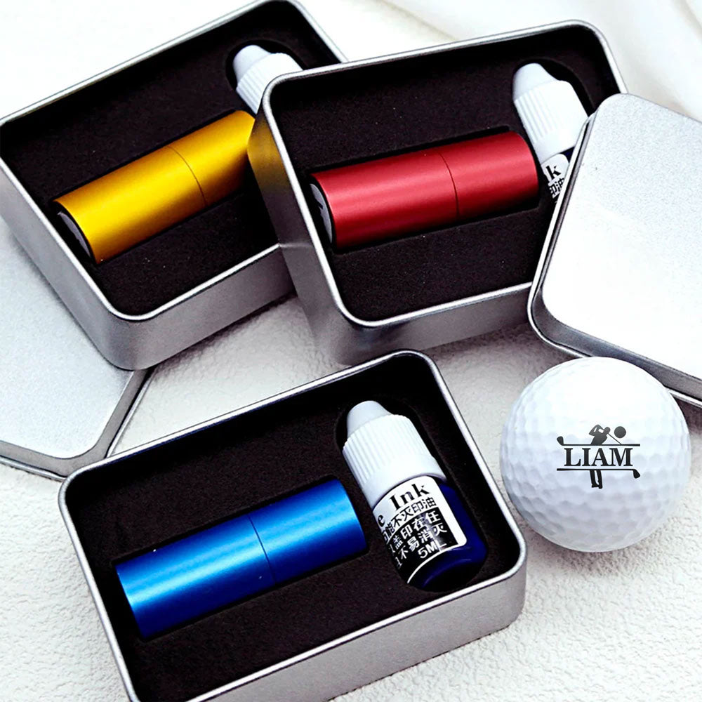 Personalized Golf Ball Stamp Christmas Birthday Gift for Golf Lovers CH07 895374
