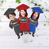 Custom Funny Face Finished Graduate Physical Face Fan HO82 901920
