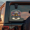 USA 250th Semiquincentennial Car Window Decal Sticker – Freedom 1776–2026 TH10 898525