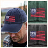 Custom Name For Baseball Player Washed Denim Baseball Cap TH10 894021