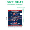 Custom Name Faith, Family & Freedom America 250 Years Patriotic Mailbox Cover CH07 910226