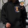 Custom Photo Dog Cat Forever In My Heart Memorial Dark Shirt HA75 897226
