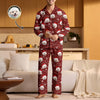 Custom Puppy Photo Personalized Dog Lovers Christmas Pajamas CH07 899640
