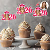 Custom Face Class of 2026 Graduation Cupcake Toppers HA75 920338