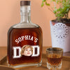 Custom Kid Photo Dad Whiskey Bottle Dad Gift CH07 895998