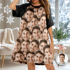 Custom Face Photo Raglan Nightgown TH10 898331