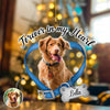 Custom Dog Photo Forever In My Heart Memorial Acrylic Ornament HA75 897520 (Pack)