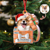 Custom Cute Dog Photo Gift Box From Your Buddy Acrylic Ornament LM32 893959