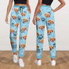 Custom Photo Dog Cat Paw Pattern Sweatpants HA75 892612