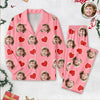 Custom Face Photo With Icon Pajamas Gift For Family TH10 896657