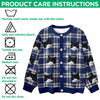 Custom Photo Christmas Ugly Cardigan Gift For Cat Lover CH07 899834