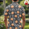 Custom Funny Face Minimalist Golf Pose Polo Shirt Gift For Golfer, Golf Lovers LM32 897617