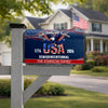 Custom Name Faith, Family & Freedom America 250 Years Patriotic Mailbox Cover CH07 910226