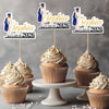 Personalized  Congrats Class Of 2025 Graduation Cake Topper Grad Party Favors HO82 901744