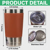 Custom Photo Best Dog Dad Cooler Version Leather Tumbler LM32 893695