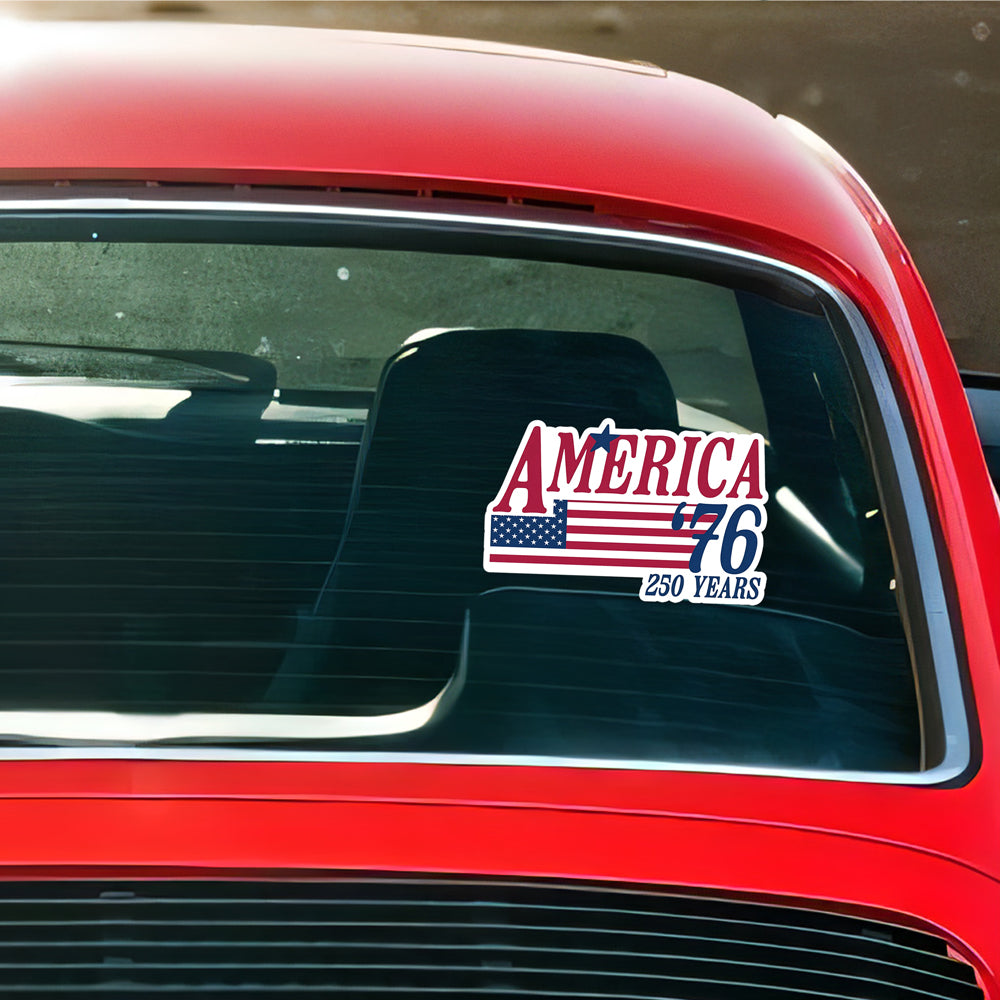 America 76 250 Years Anniversary Car Window Decal Sticker TH10 169229
