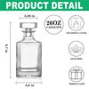 Personalized Name American 1776–2026 Flag Decanter HA75 920268