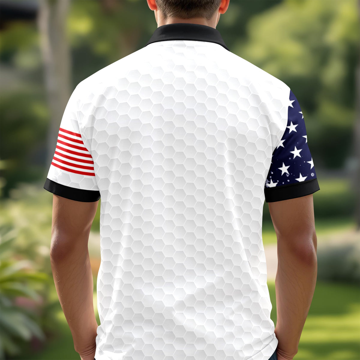 Custom Photo Polo Shirt For Golfer TH10 898097