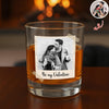 Custom Couple Photo Whiskey Glass Valentine Gift,  Anniversary Gift HA75 898922