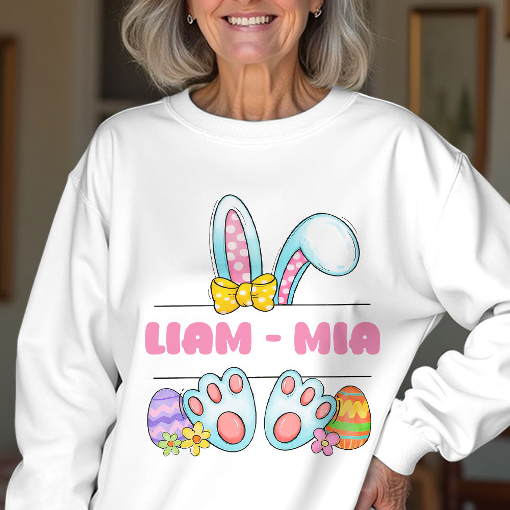 Custome Name Happy Easter Cute Bunny Toddler - Easter Bright Shirt LM32 897775