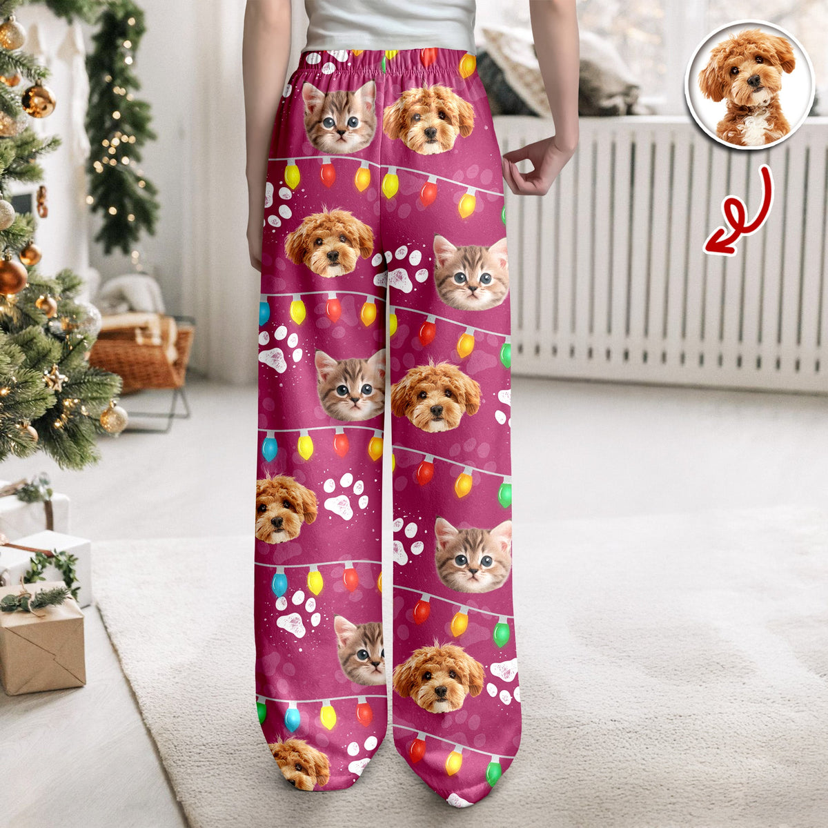 Custom Photo Best Dog Cat Dad/Mom Ever Sweatpants CH07 899138