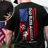 Personalized Faith Family & Freedom Back & Front Dark Shirt Custom Gift For Family LM32 899077