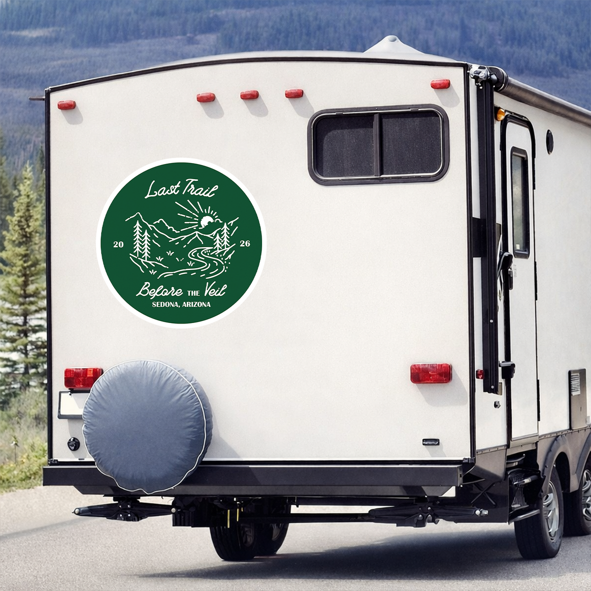 Personalized Camping Car Sticker – Perfect Gift for Camping Lovers TH10 898509