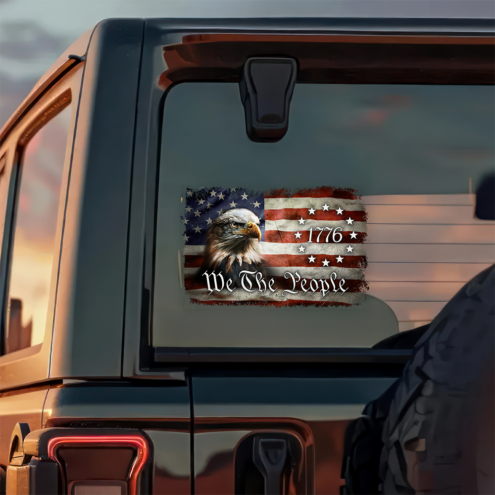 We The People - 250 Years Anniversary Car Window Decal Sticker CH07 910150