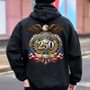 United States of America 1776–2026 Patriotic Eagle Emblem Back Shirt CH07 910554