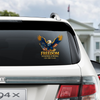 America Freedom Soaring Strong For 250 Years Car Window Decal Sticker HO82 901608