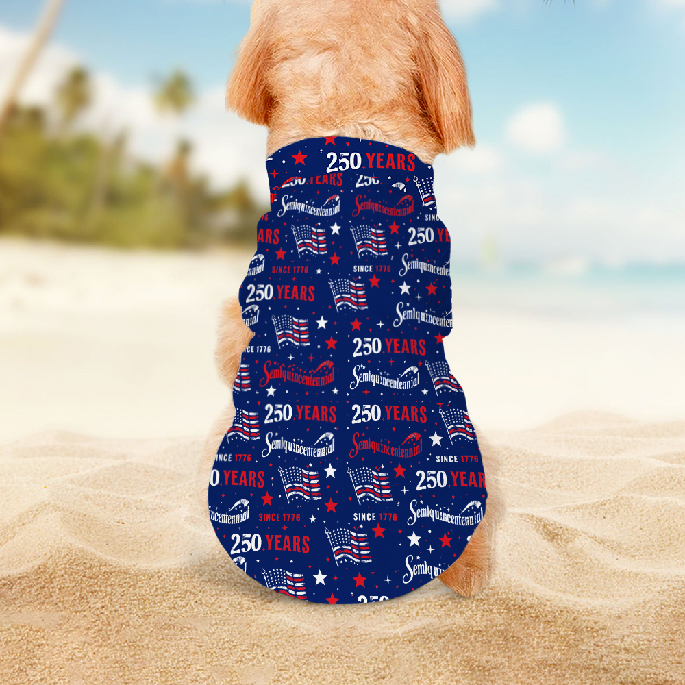 Personalized America 250 Semiquincentennial Hawaii Shirt For Dog TH10 169277