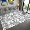 Personalized Dog Toile De Jouy Rug Gift For Dog Lovers HO82 894182