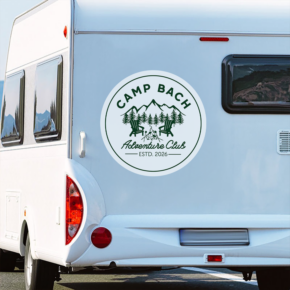 Personalized Camping Car Sticker – Perfect Gift for Camping Lovers TH10 898509