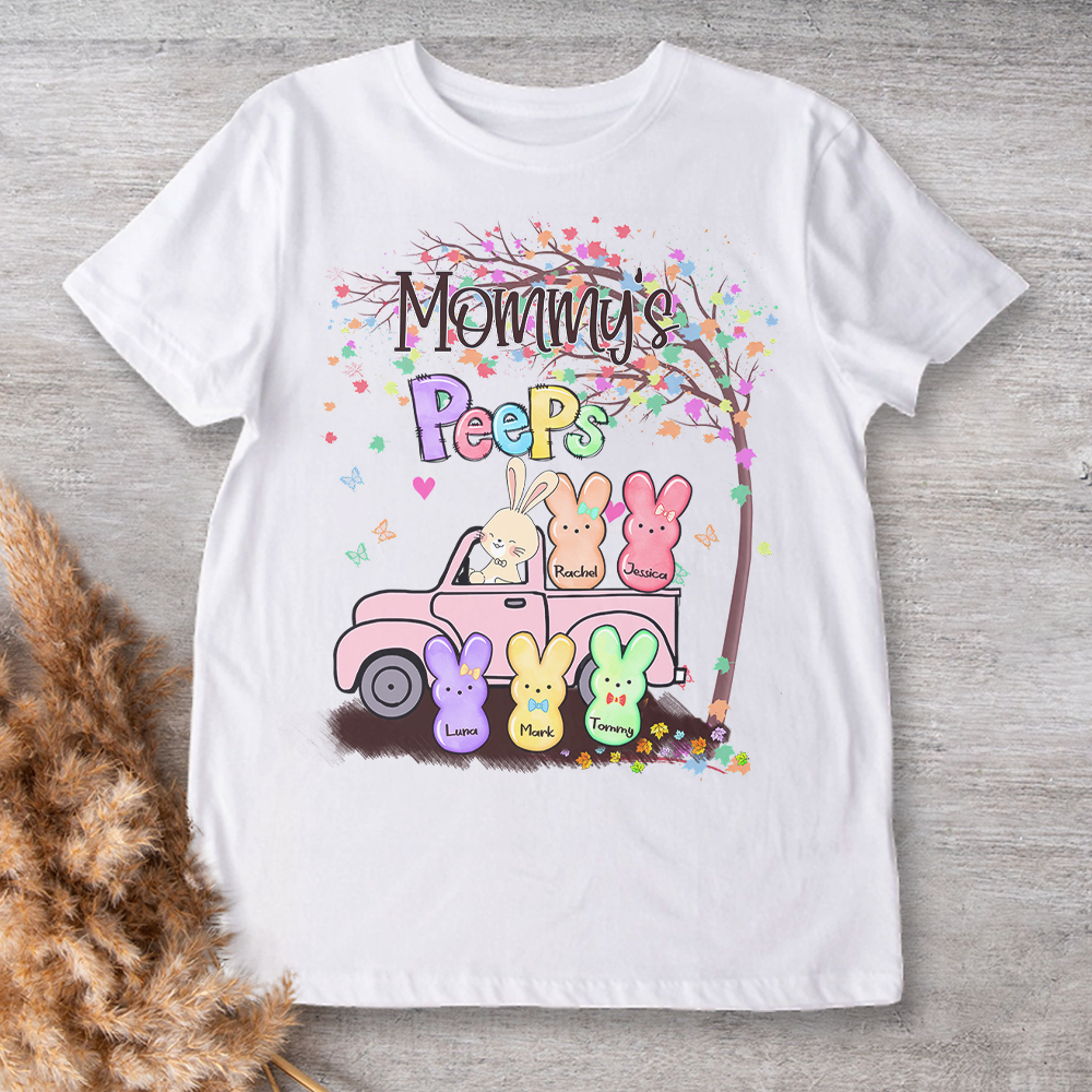 Personalized Gift For Grandma Tree Easter With Kid Shirt LM32 893175